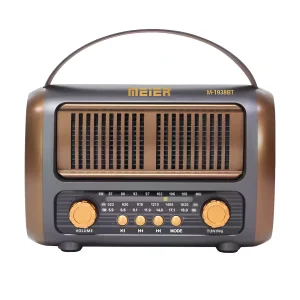 Meier Radio con bluetooth, FM, lector de memoria
