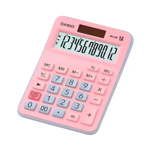 Casio Calculadora 12 digitos (Rosa)