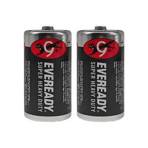 EVEREADY Pila carbón D-grande X2