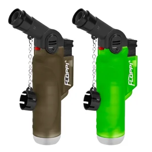 FLOPPI Flameador traslucido con tapa (soplete)