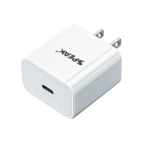 SPEAK, Adaptador Tipo C de 25W, Carga Rápida