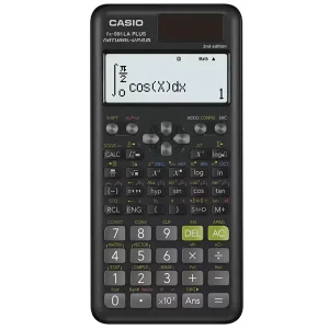 CASIO, Calculadora Científica de 417 Funciones, Con Panel (FX-991LA-PLUS)