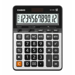 CASIO, Calculadora de 12 Dígitos Grande
