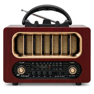 KBroad, Radio Bluetooth 3 Bandas Vintage