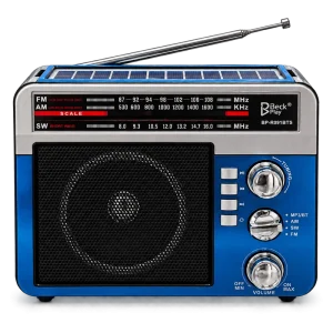 Beck Play, Radio Bluetooth y Panel Solar