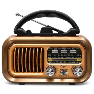 Beck Play, Radio Bluetooth y Reproductor USB Vintage