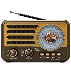 Beck Play, Radio Bluetooth y Reproductor USB Vintage